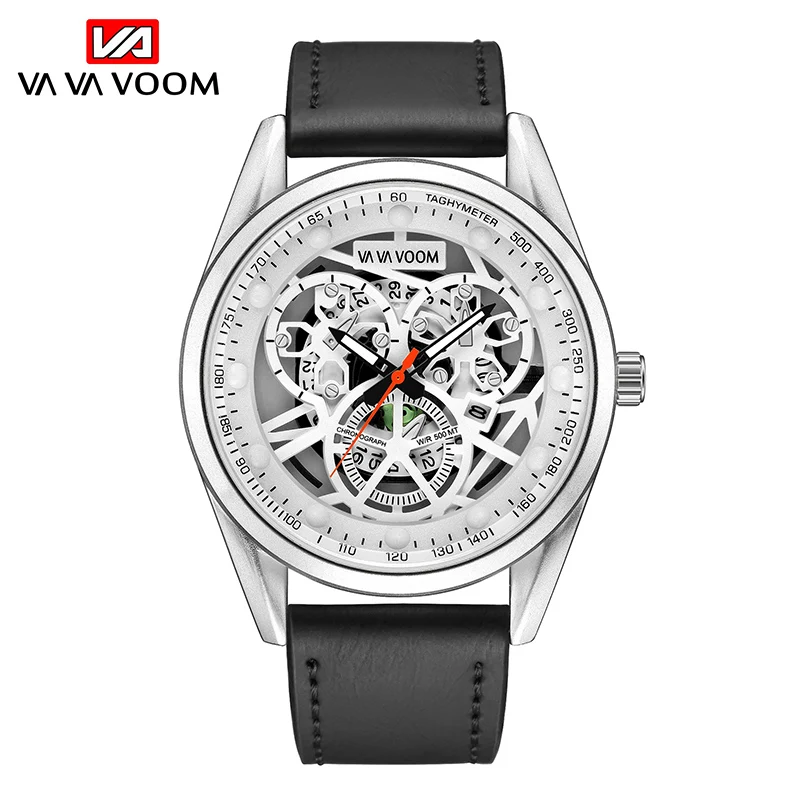 Часы скелетоны Мужские кварцевые спортивные оригинальные дизайнерские с точным