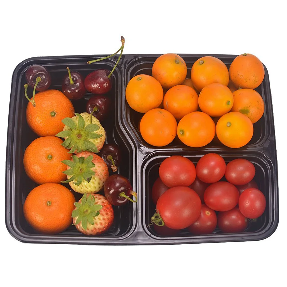 20-Piece Meal Box Preparation Containers Durable BPA-Free Plastic Disposable Food Storage | Дом и сад