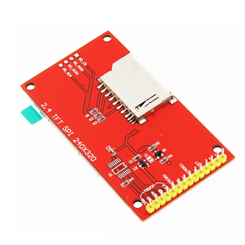 2 4 дюймовый 320x240 SPI серийный TFT ЖК-модуль Дисплей Sn без драйвера панели нажатия IC