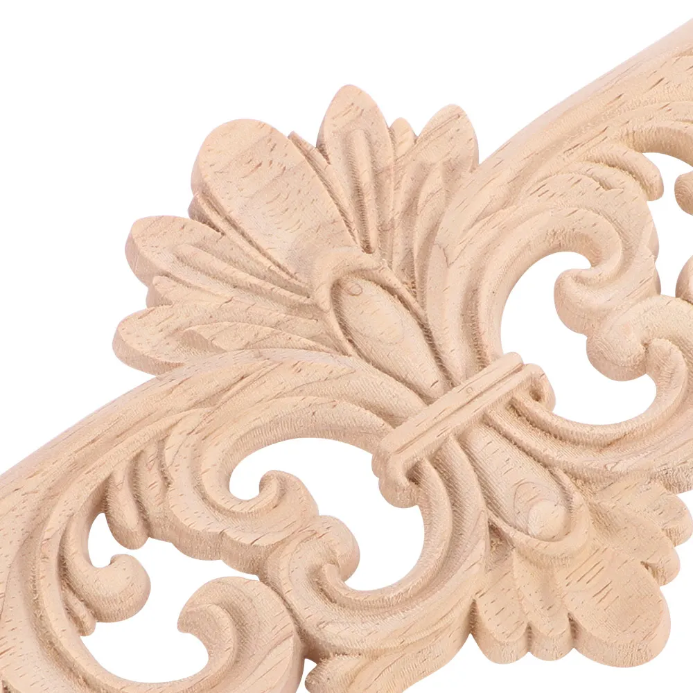 1 шт. натуральные цветочные деревянные вырезанные фигурки ремесла уникальный