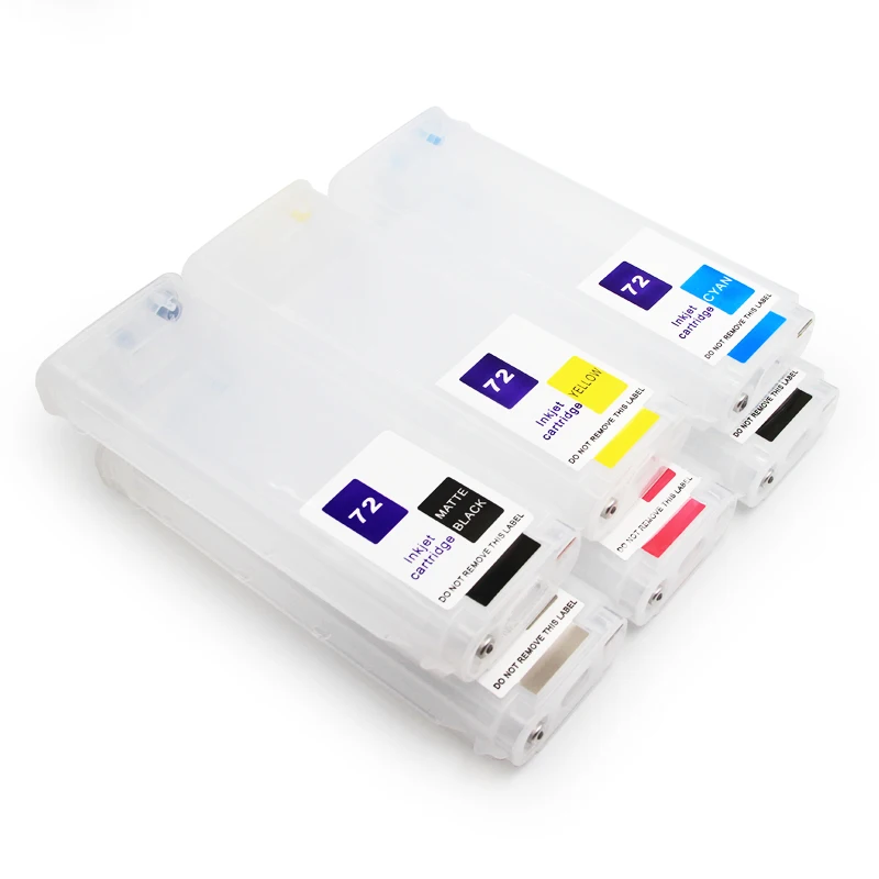 Многоразовый картридж с чипом совместимый HP 72 для DesignJet T610 T770 T790T1100 T1120 T1200 T1300 T2300 280