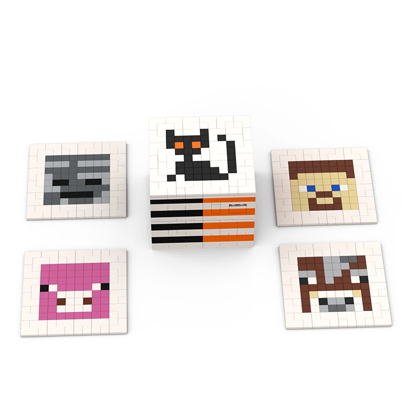 

Конструктор MOC Детский развивающий, Детский конструктор «сделай сам»