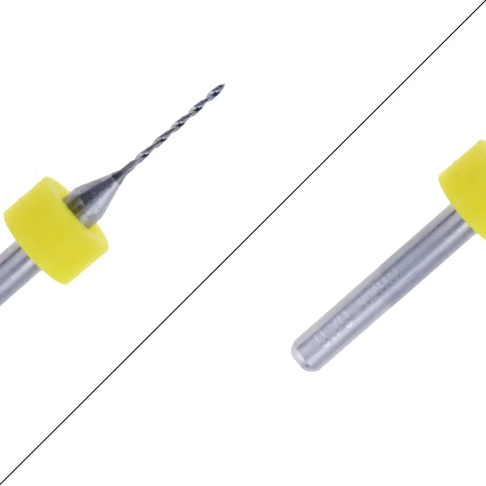 10pcs/Set 0.7mm High Quality Hard Alloy PCB Print Circuit Board Carbide Micro Drill Bits Tool for SMT CNC | Инструменты
