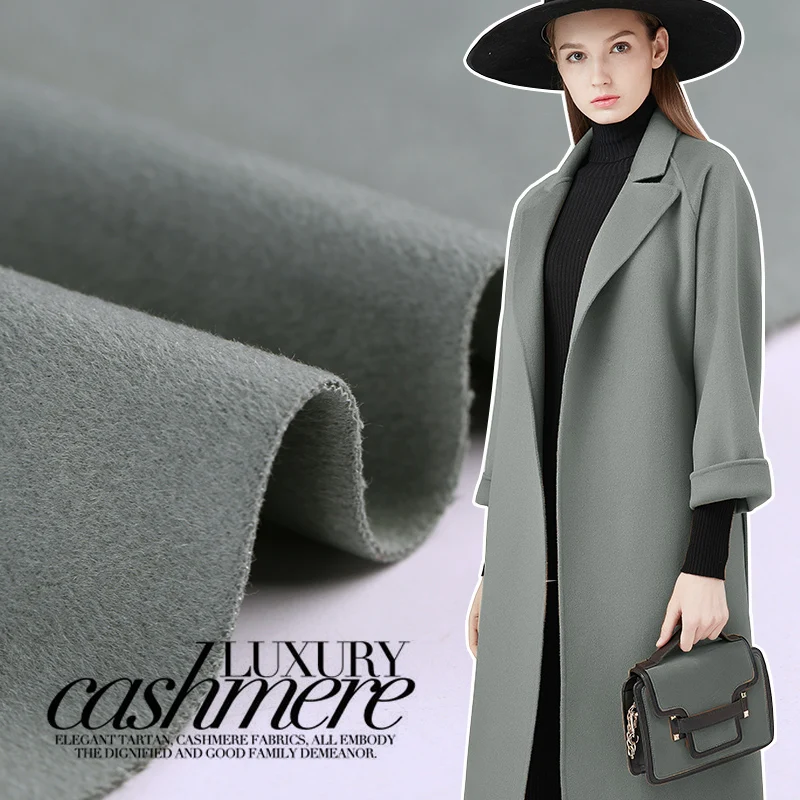 Double-Sided Cashmere Wool Fabric Autumn and Winter Double Sided Cashmere Clothing Windbreaker yang mao ni Fabric
Double-Sided Cashmere Wool Fabric Autumn and Winter Double Sided Cashmere Clothing Windbreaker yang mao ni Fabric