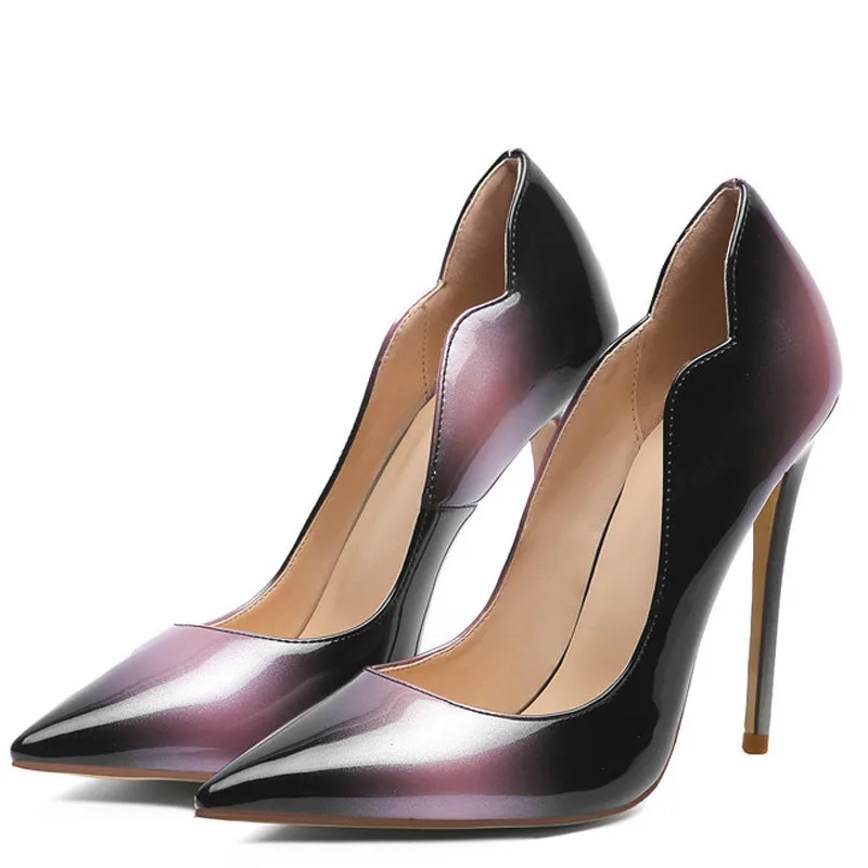 Сексуальные женские туфли на высоком каблуке YECHNE свадебные туфли-лодочки модные