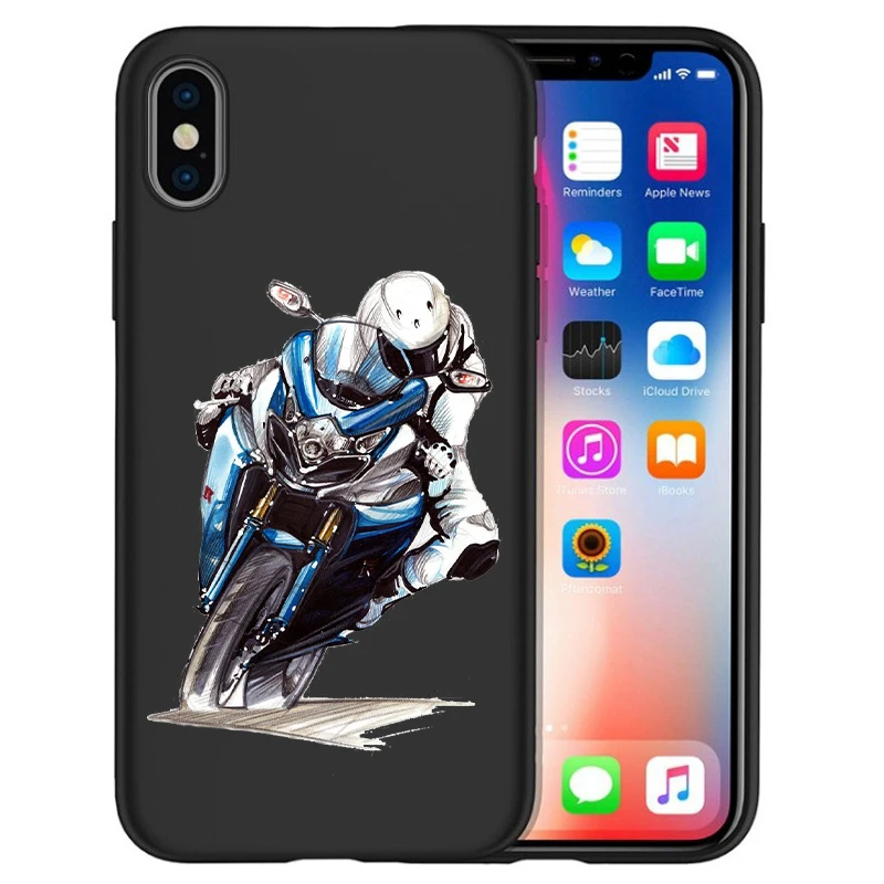 Модная кожаная сумка для девушек черный чехол телефона Racer Box iPhone 11 Pro Max XS XR X 8 7 6S Plus