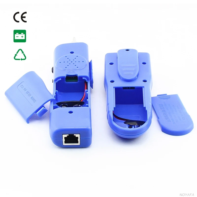 NOYAFA NF-801 RJ45 Network Cable Tester Cat5e Cat6 UTP Cable Finder RJ11 Telephone Wire Tracker Line Detector Analyzer Blue