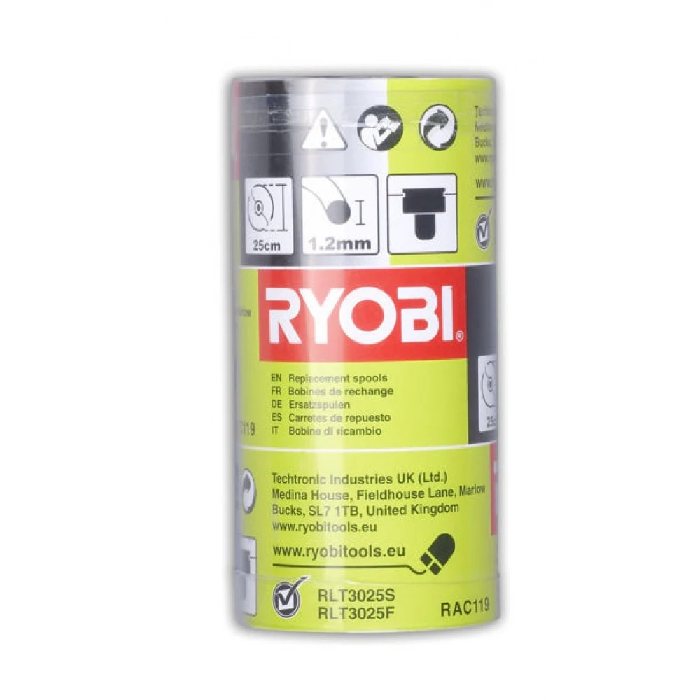 Шпуля для rlt3025 (3 шт.) rac119 ryobi 5132002591 | Инструменты
