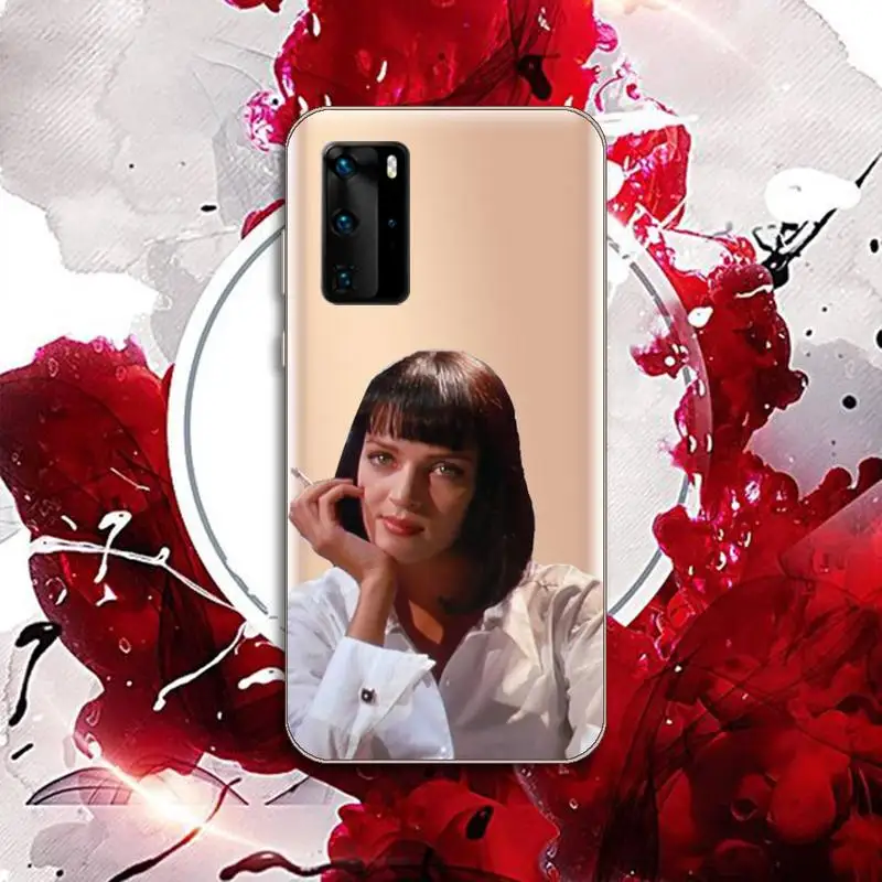 

Pulp Fiction Greatest movie ever made Phone Case Transparent for Huawei P honor 8 10i 20 30 40 smart 2019