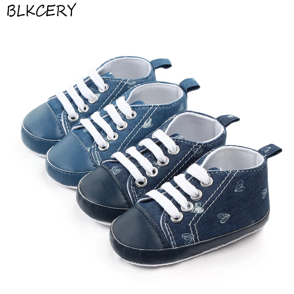 

New Fashion Newborn Baby Boy Shoes Infant First Walkers Nonslip Soft Sole Toddler Baby Girls Shoes Autumn Spring for 0-18M