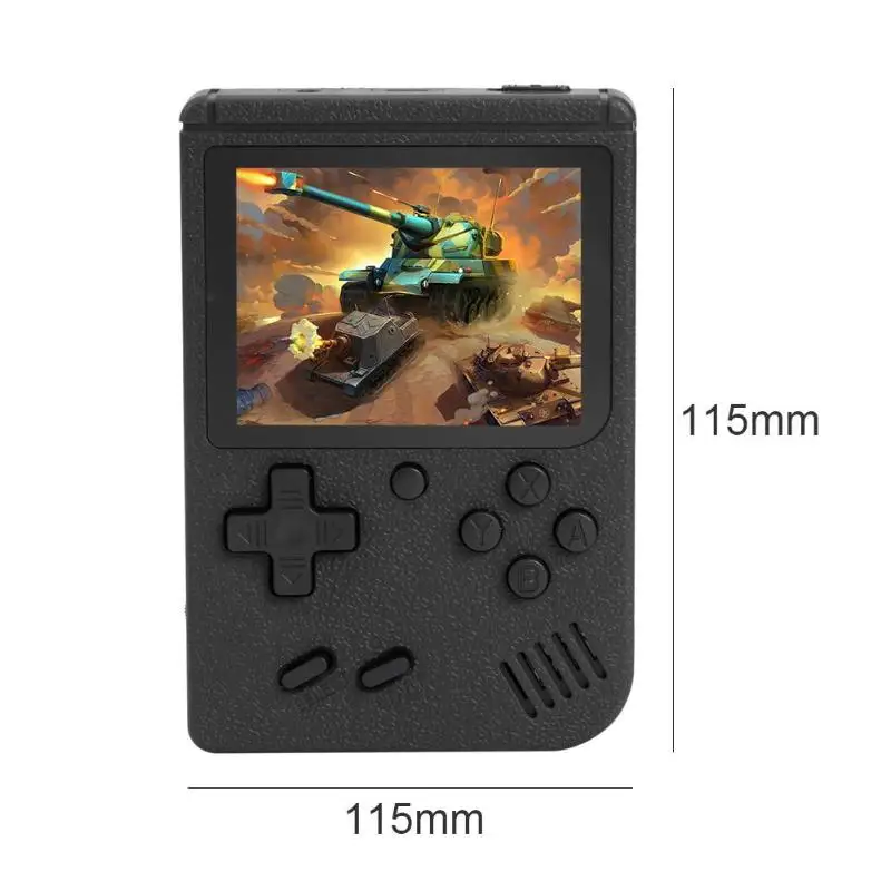 Мини-портативные ретро-игровые консоли с 400 играми, Поддержка TFT подсветки, китайский английский язык для игр FC для детей, подарки для мальчиков и девочек