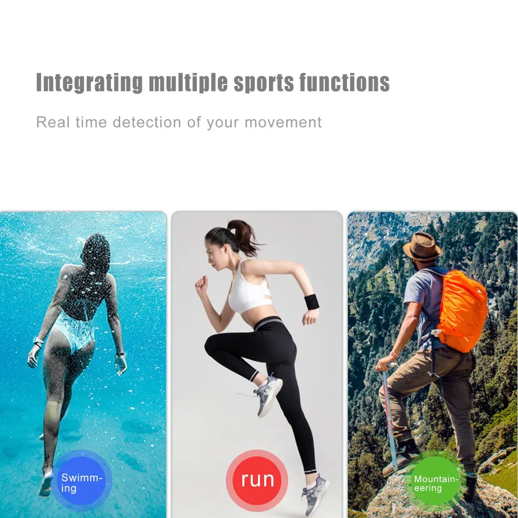 

Smartwatch For Men And Women Battery Capacity 90mah Sports Smart Watch Sleep Pedometer Alarm Clock Smart Watch