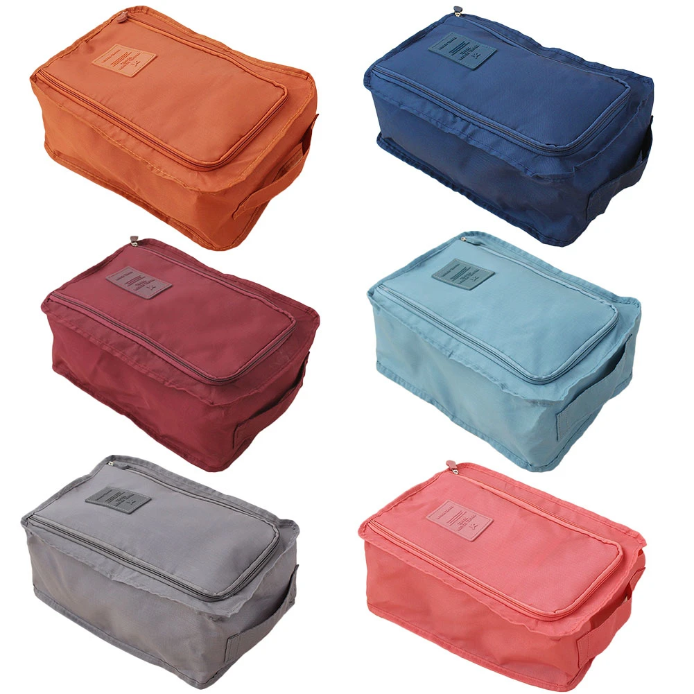 Дорожный органайзер для обуви сумки хранения переносные багажа нейлон 6 цветов