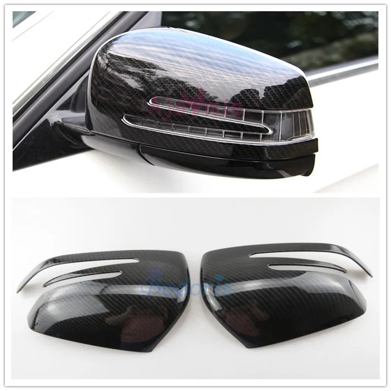 

Rearview Mirror Cover Side Wing Cap Shell Case Garnish Moulding Trims For Mercedes Benz AMG GLA CLA GLK A B Class Accessories