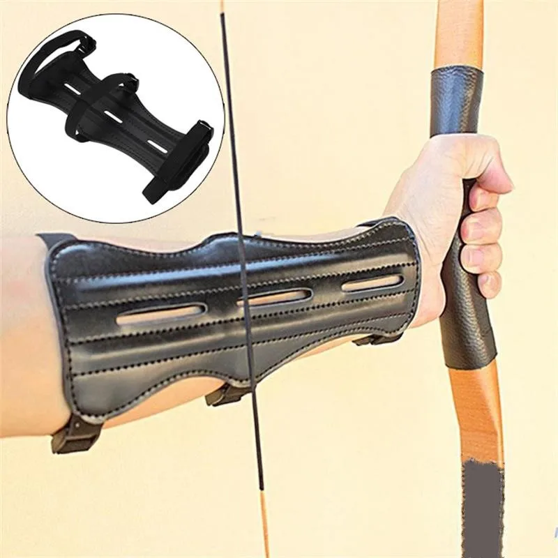 Воловья кожа оборудование для стрельбы из лука защита предплечья безопасный
