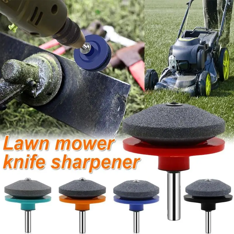 

Universal 50MM Lawn Mower Sharpener Grinding Rotary Drill Cut Mower Sanding Tools Garden Supplies
