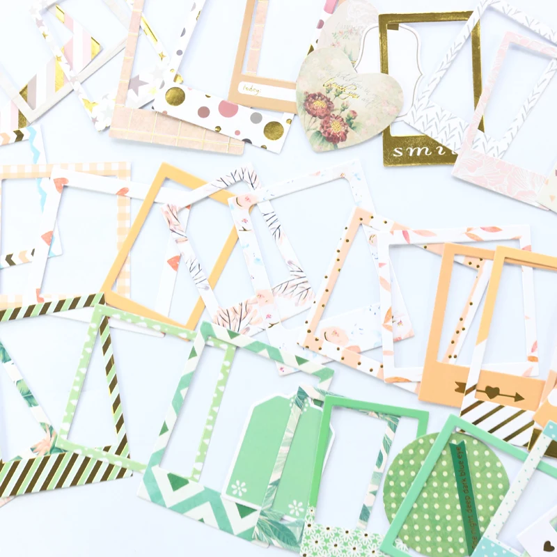 Domikee Новый карамельный декоративный бумажный стикер из золотой фольги для школы