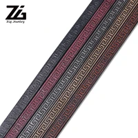 zg 10mm leather rope diy bracelet making leather rope jewelry found handmade for decoration