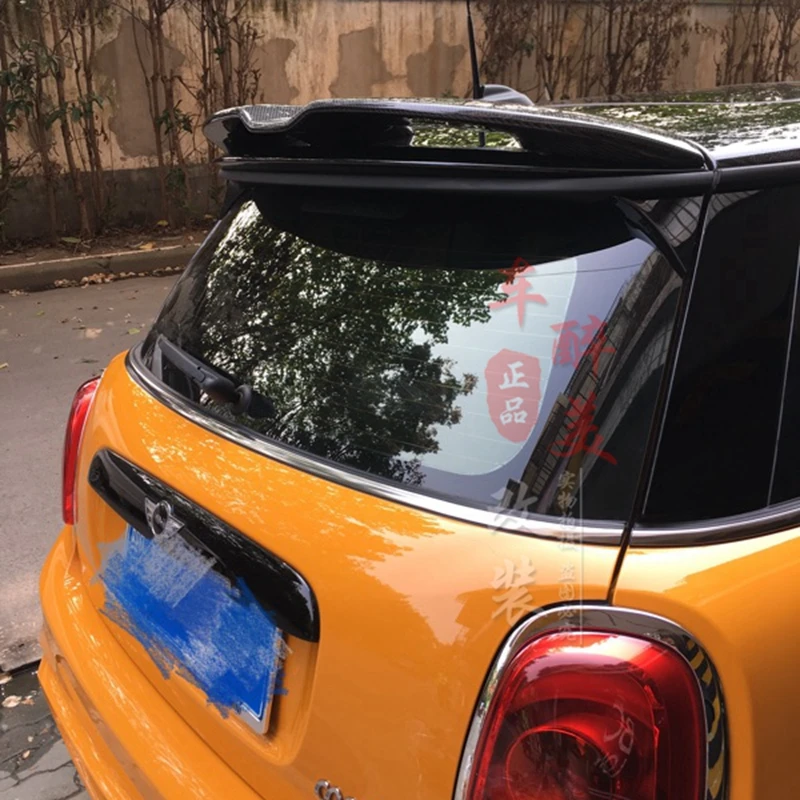 Спойлер JCW из углеродного волокна на крышу глянцевый комплект для заднего окна