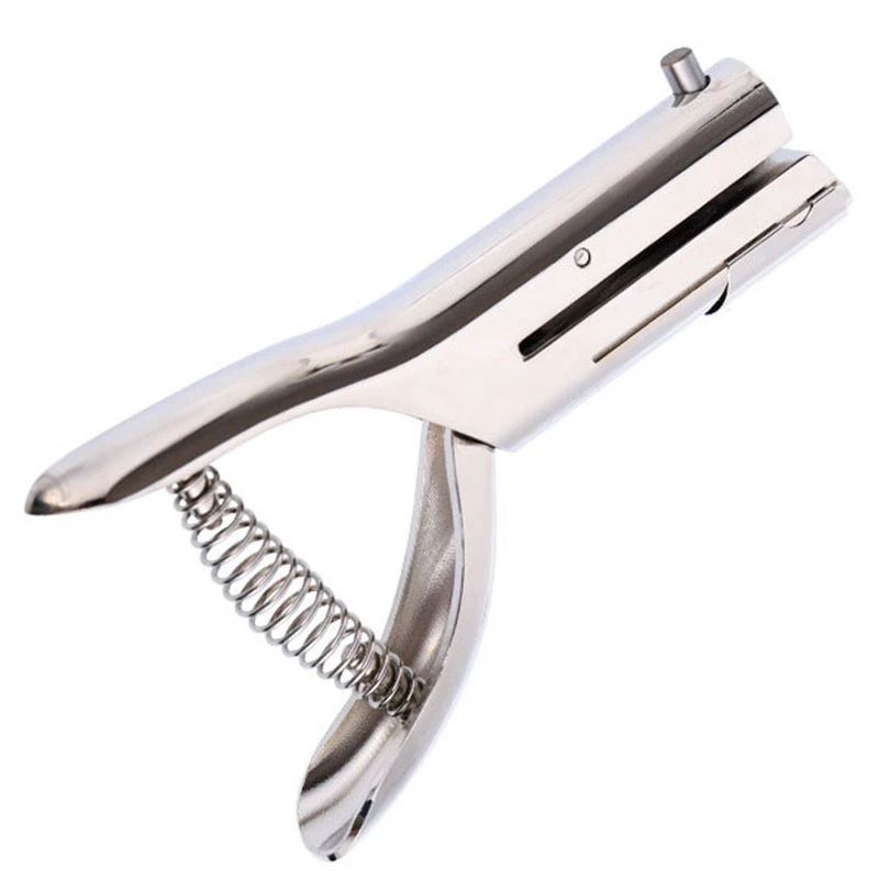 6 мм Ручные плоскогубцы с круглыми отверстиями мощные перфоратор для ПВХ карты