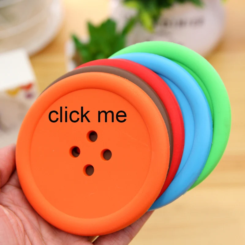 6 шт. резиновые термостойкие подставки для кофейных чашек коврик напитков