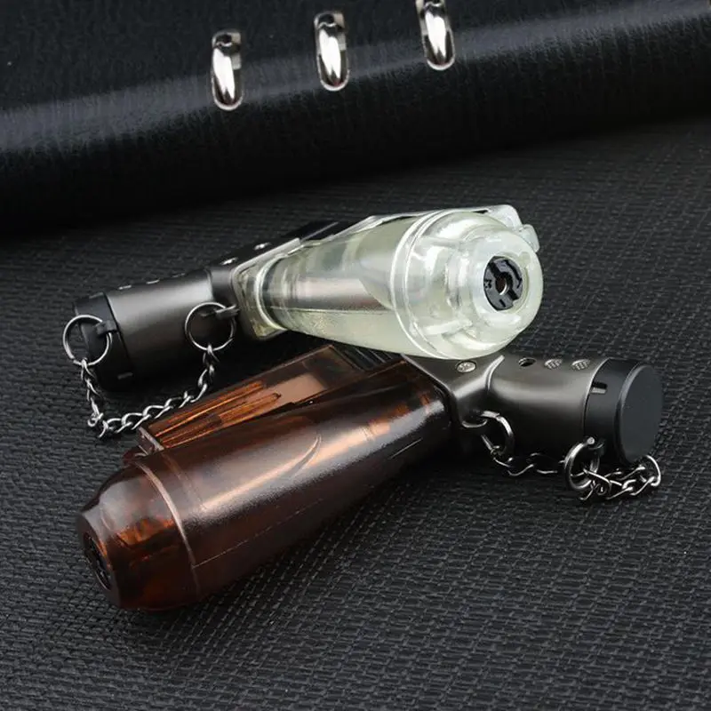 Бутановая Зажигалка для сигар ветрозащитная сигарет фонарь пламя распылитель