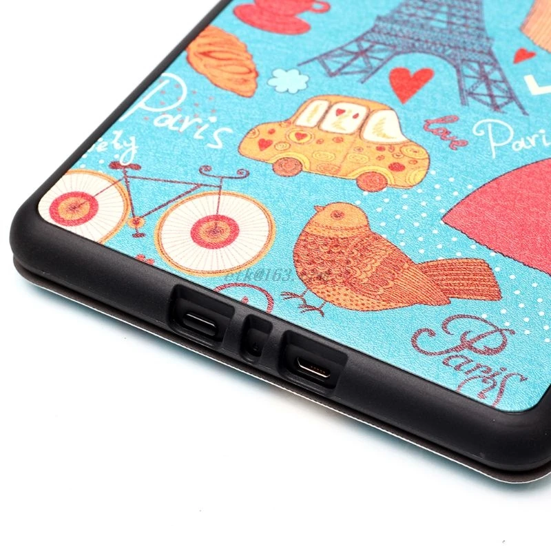 Мягкий чехол из ТПУ для Amazon Kindle Paperwhite 4 умный с рисунком электронной книги Paperwhite4