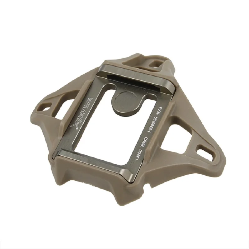 

For AF MK Series Tactical Helmet Special Standard Three Hole Cuttlefish Dry Base Mount