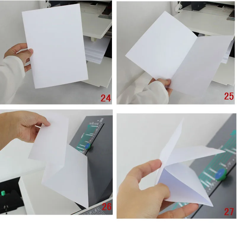 Складная электрическая машина для складывания бумаги высокоскоростная