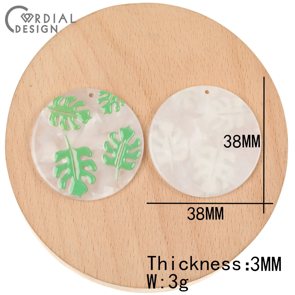 

Cordial Design 50Pcs Jewelry Accessories/Hand Made/Earrings Making/Connectors/DIY Pendant/Jewelry Findings & Components/Charms