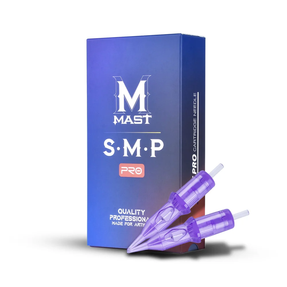 Mast Pro Permanent Makeup Machine Needles SMP PMU Lips Eyebrows 1RL 3RL Cartridge Needles Tattoo Pen Supplies