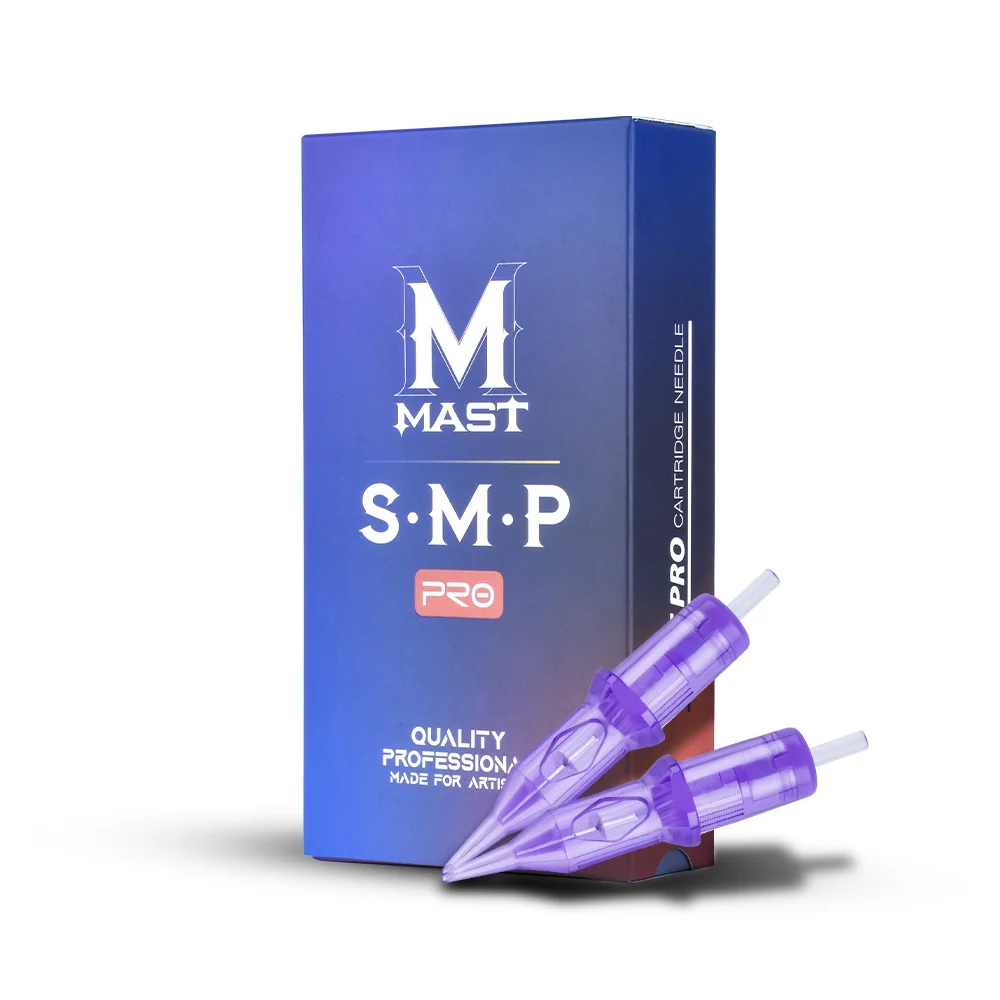 Машинка для перманентного макияжа Mast Pro иглы SMP PMU губ бровей 1RL 3RL картридж