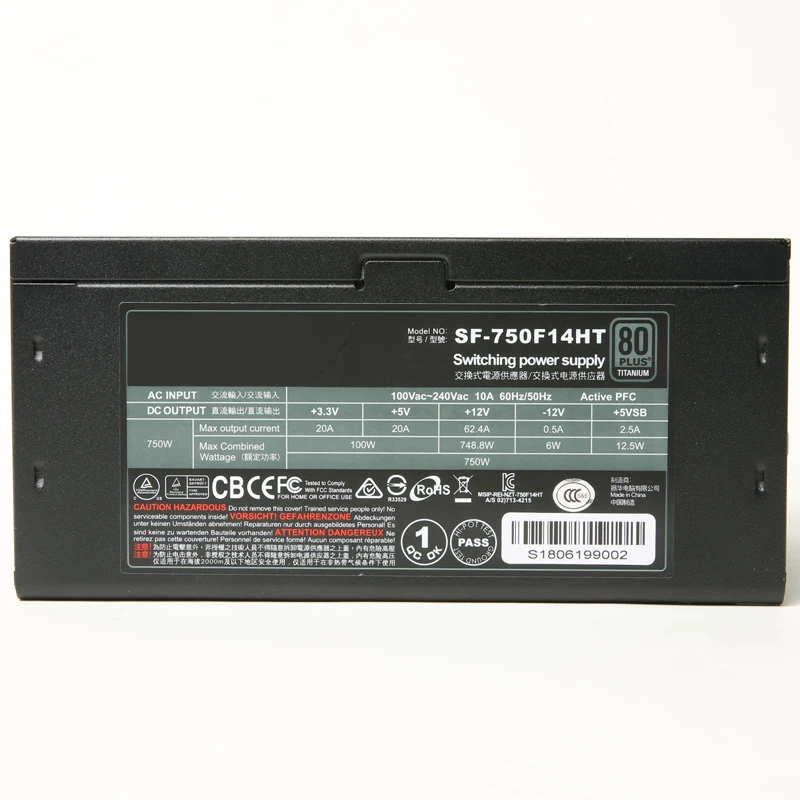 New Original PSU For Super Flower Full Modular 80plus Titanium Silent Fan Rated 750W Peak 850W Power Supply Leadex T | Компьютеры и