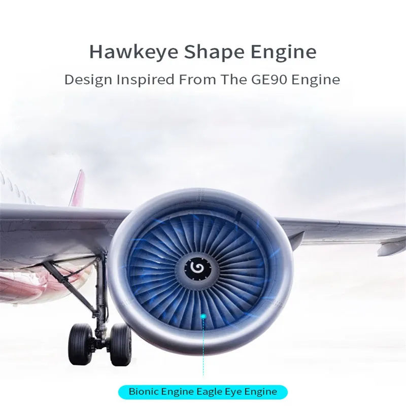 FCSY 380 мини вентилятор с воздушным охлаждением USB стол двойным лезвием Hawkeye