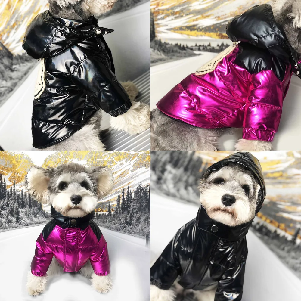 Новая куртка для собак зимнее пальто с французским бульдогом теплая одежда
