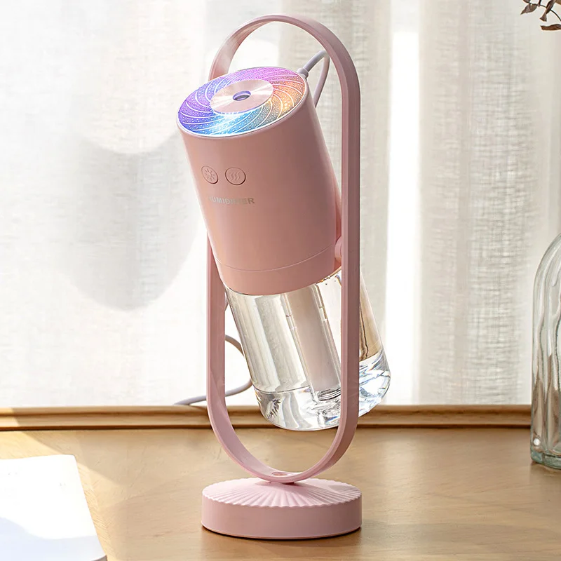 

2021 романтическая цветная проекционная лампа звездное небо вращение на 360 градусов отрицательные ионы 200 мл распылитель увлажнитель воздуха...