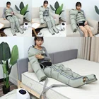 Массажер компрессионный, 4 воздушные камеры, вибрация, инфракрасная терапия, многофункциональный, для ног, рук, талии, снятия боли