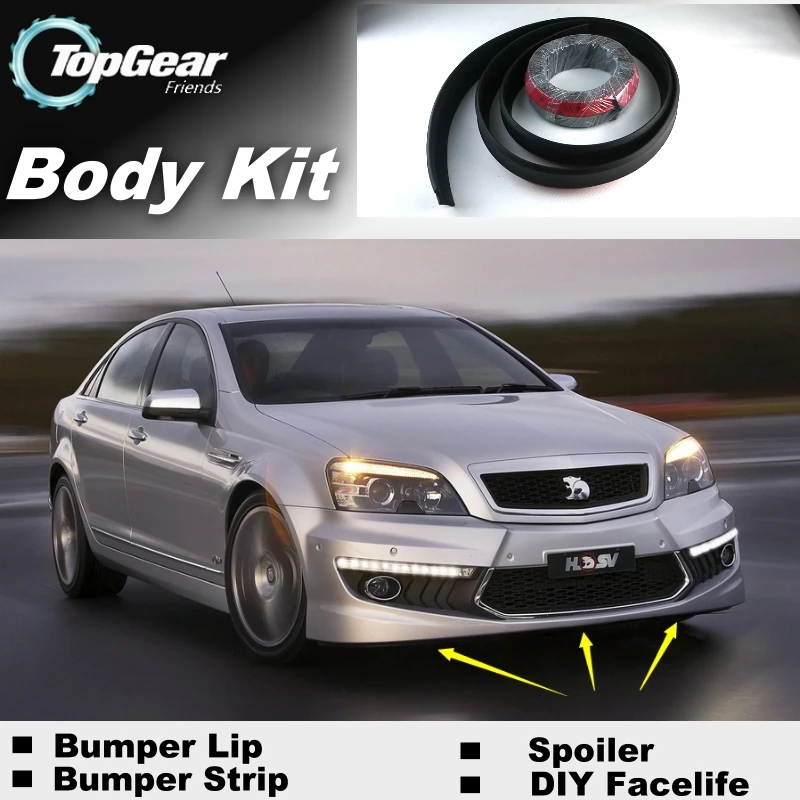 Для бампера HSV Barn губы бампера/Верхняя передача магазин спойлера для тюнинга