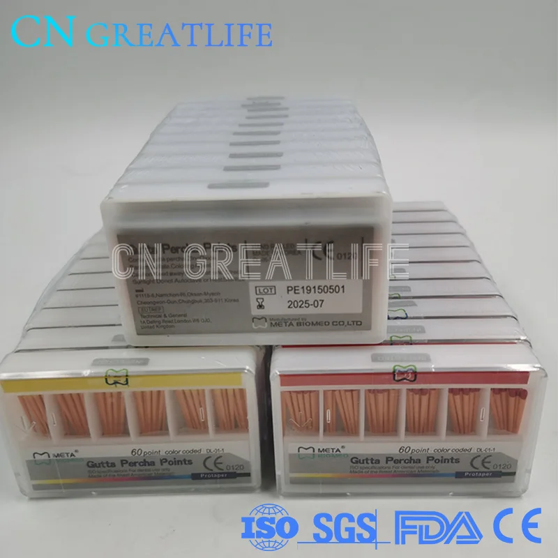 

10box Dental Gutta Percha Points F1 F2 F3 F4 F5 Dental Material Supplier Gapadent Gutta Percha Points Gutta Percha Points