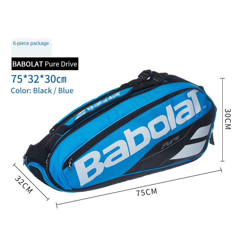 Новый рюкзак для теннисных ракеток Pure Drive мужчин и женщин мужская сумка на плечо |