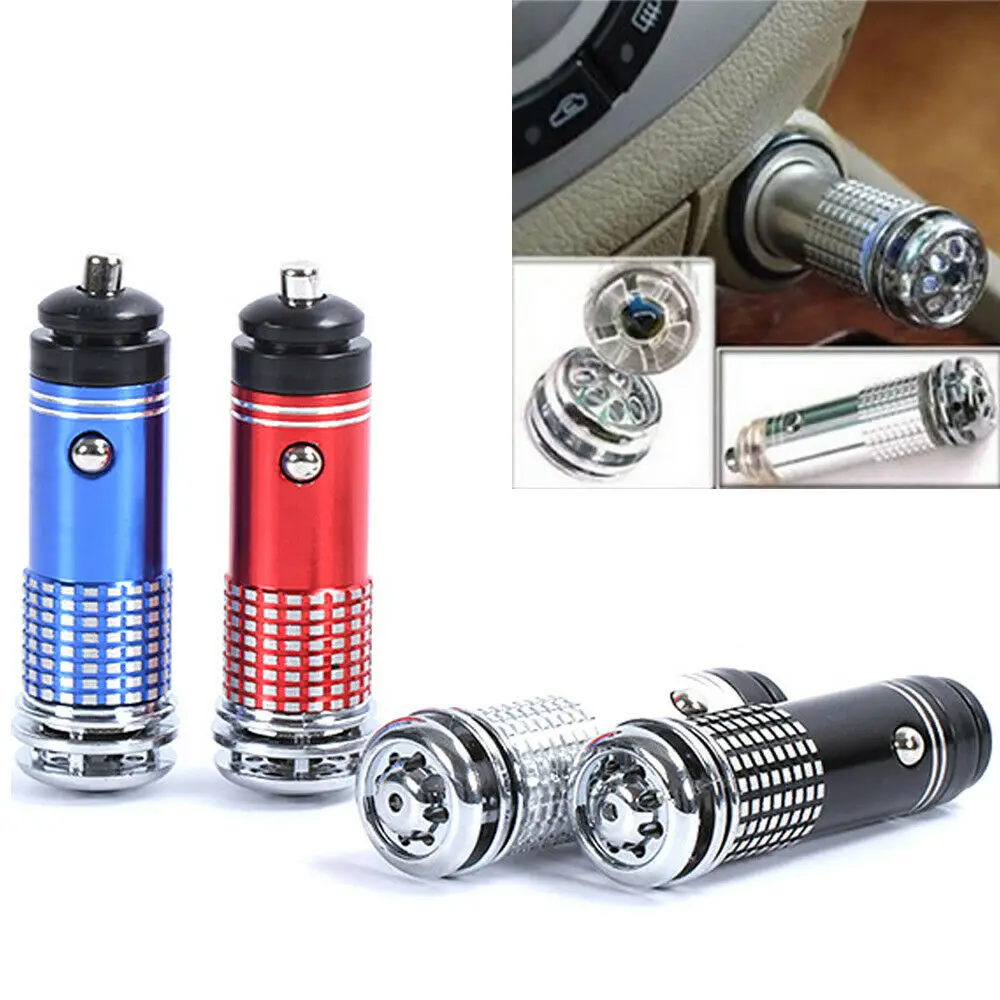 Универсальный автомобиля 12v Мини Воздушный ионный очиститель воздуха