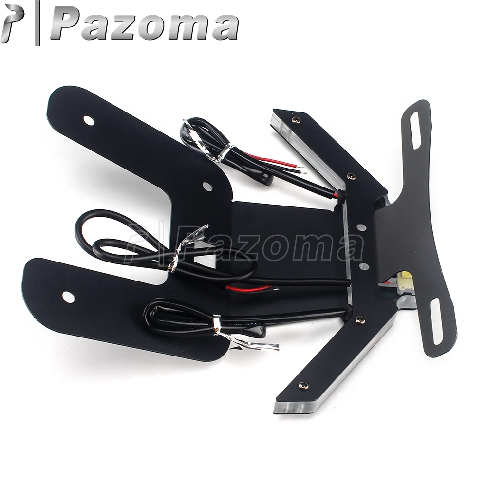 Motorcycle Tail Fender LED Eliminator Tidy Kit For YAMAHA YZF R25 R3 MT-25 MT-03 Rear License Plate Light Holder Bracket 14-2020 |