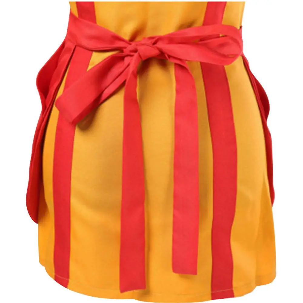 Broke Girls 2 Costume Halloween Outfit Max Black Caroline Wesbox Channing Cosplay Suit Apron Dress | Тематическая одежда и