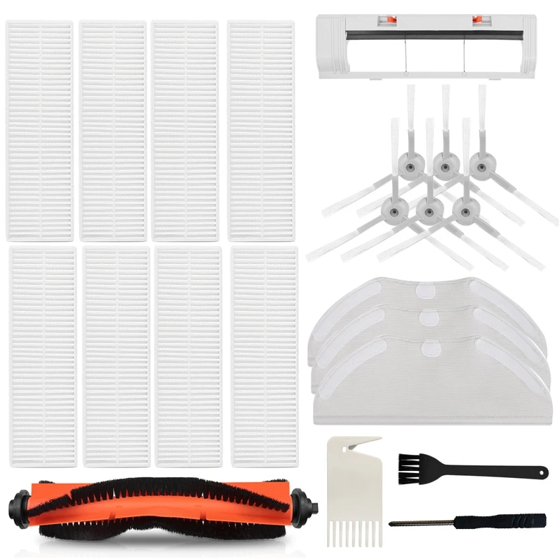 

Filter Roller Main Side Brush Mopping Cloth Kits For Xiaomi Mijia G1 MJSTG1 Mi Robot Vacuum-Mop Essential Accessories