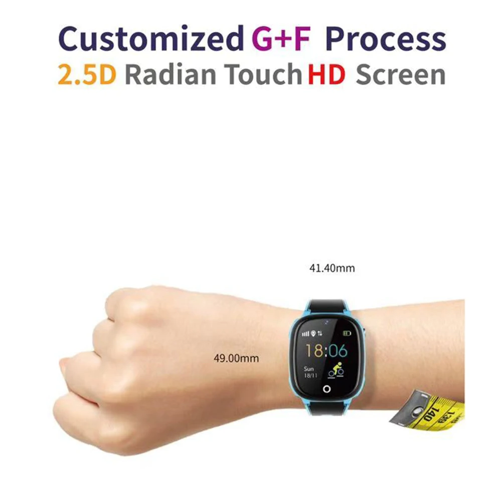 Newest HW11 Bluetooth GPS Smart Watch for Children Kids Baby Pedometer Waterproof SOS Call Class Discable Holiday Gifts | Электроника