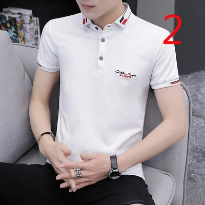 

Men's short-sleeved t-shirt summer new Korean version of personalized youth men's fashion trend