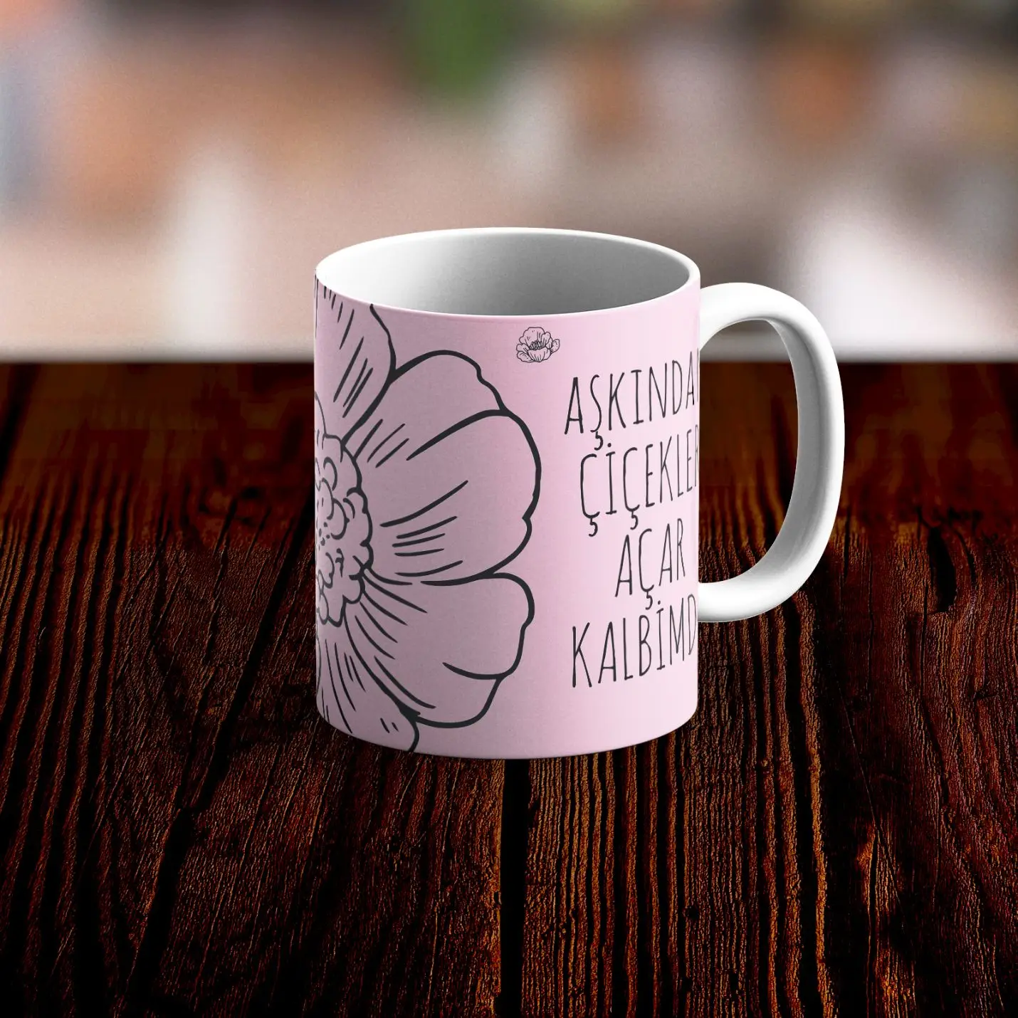 

Romantic Design White Mug Cup No22