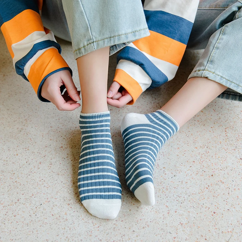 

cute socks designer striped meias skarpetki damskie harajuku women kawaii chaussette femme korean fashion cotton sokken sock