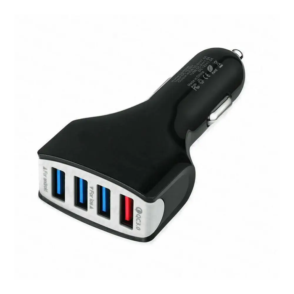 4 устройство для быстрой зарядки с usb-портом 4.2A автомобильного зарядного