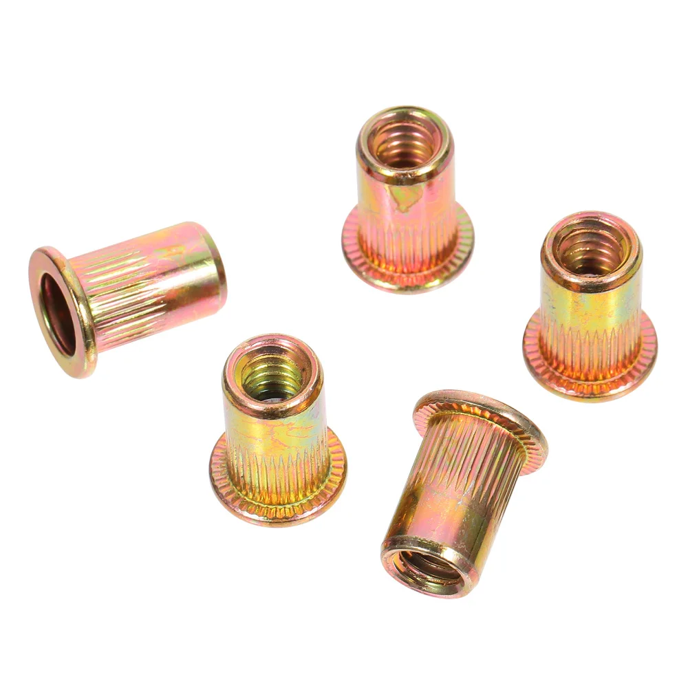 100 шт. 1 пакет креативные вертикальные узорные гайки ремонтные аксессуары
